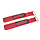 Team Corally - Pro Battery Straps - 250x20mm - Metal Buckle - Silicone Anti-Slip Strings - Red - 2 pcs
