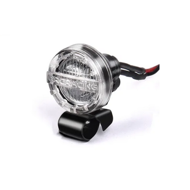 INJORA SPOTLIGHTS 16mm HT-LENS  & COVER WITH MOUNTING BRACKET  UNASSEMBLED KIT