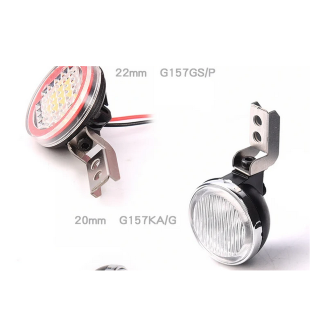 INJORA STAINLESS STEEL SPOTLIGHT MOUNT KIT