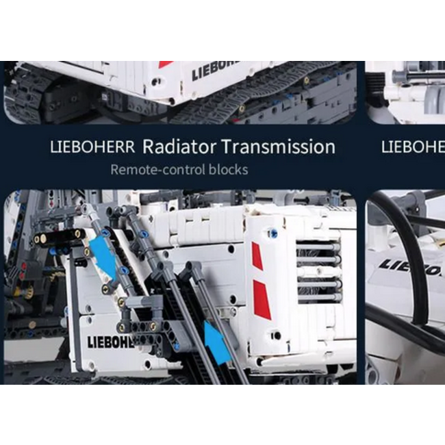 Mould King 13130 RC Liebherr Terex RH400 Mining Excavator | 4,062 PCS