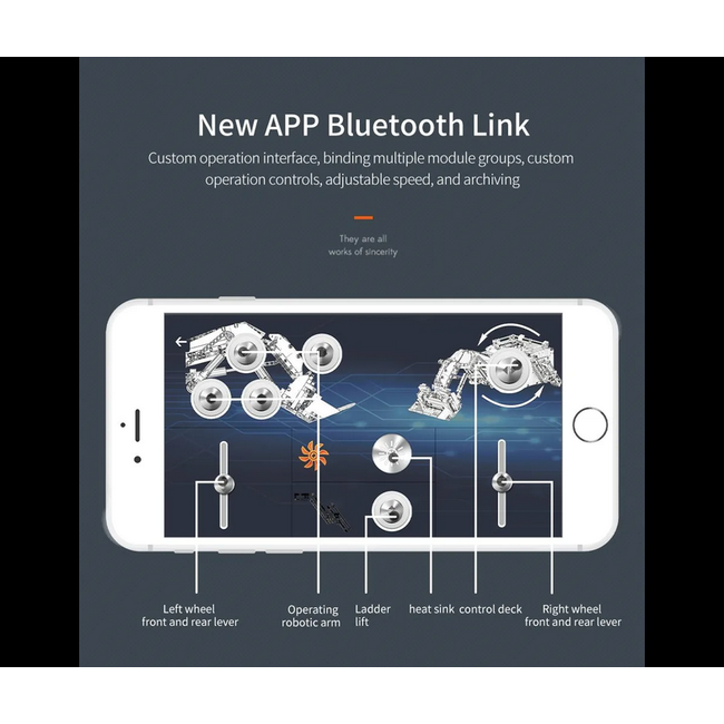 Mould King 13130 RC Liebherr Terex RH400 Mining Excavator | 4,062 PCS