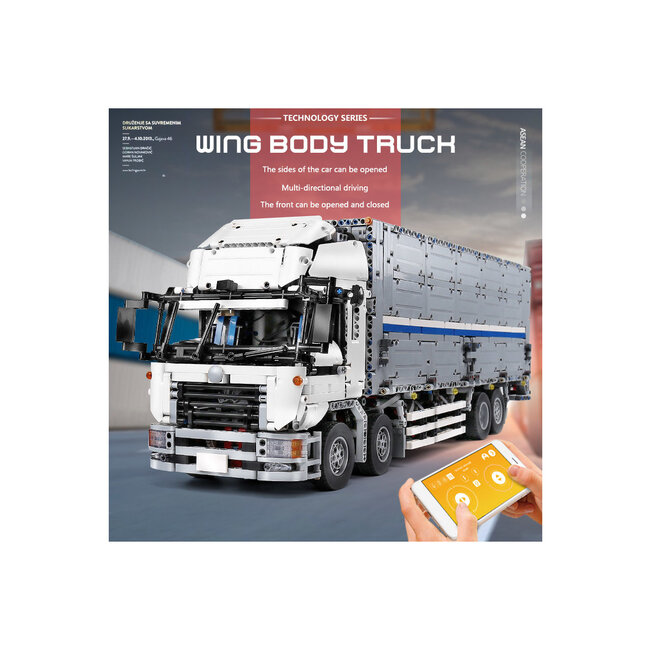 MOULD KING 13139 Wing Body Truck Building Blocks Toy Set