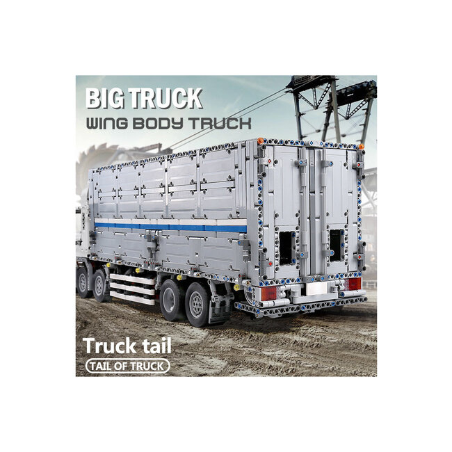 MOULD KING 13139 Wing Body Truck Building Blocks Toy Set