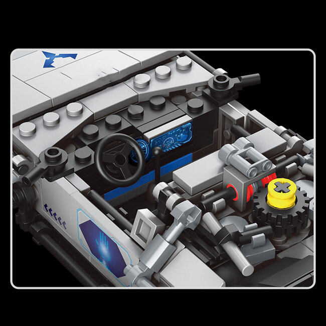 Mould King 27019 DeLorean Time Machine 392pc