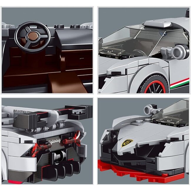 Mould King 27007 Lamborghini Veneno 398pc