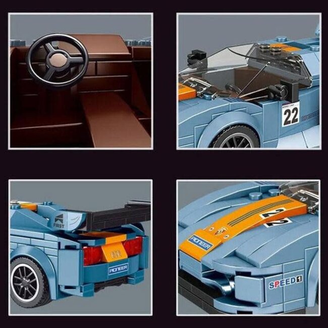 Mould King 27005 Porsche 918 RSR 330pc