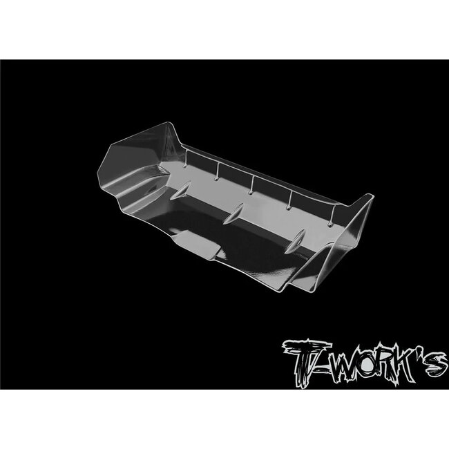 TWORKS T-Work's 6.5" Astro-Carpet High-Clearance Flat Rear Wing (1:10 Buggy)