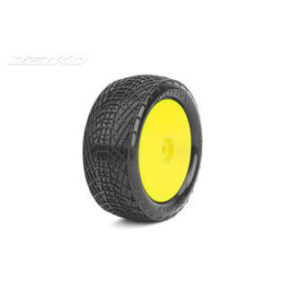 JETKO Jetko 1/10 Buggy 4WD Front-POSITIVE/Dish/Yellow Rim/SUPER Soft [2006DYSSG]