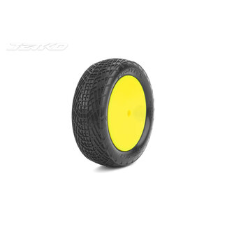 JETKO Jetko 1/10 Buggy 2WD Front-POSITIVE/Dish/Yellow Rim/Super Soft [2005DYSSG]