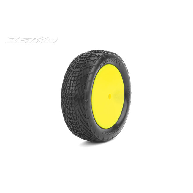 Jetko 1/10 Buggy 2WD Front-POSITIVE/Dish/Yellow Rim/Super Soft [2005DYSSG]