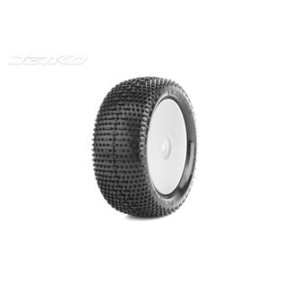 JETKO Jetko 1/10 Buggy 4WD Front-DESIRER/Dish/WHITE Rim/SUPER Soft 1 [2009DWUSG] PRE MOUNTED