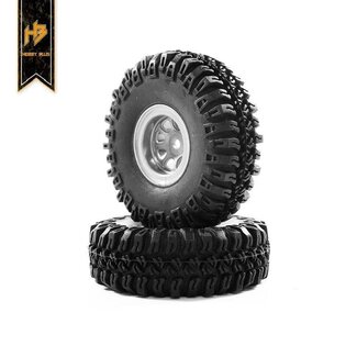 HOBBY PLUS Hobby Plus CR-18 1.0 GRABBER M/T Tire Set (4pcs)