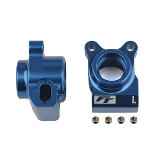 TEAM ASSOCIATED TEAM ASSOCIATED RC10B6.2 FT Rear Hubs, blue aluminum