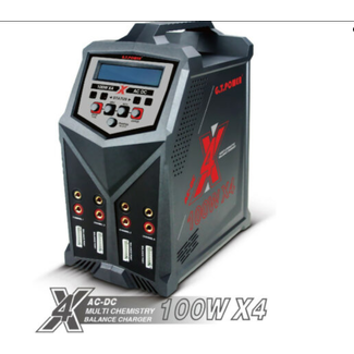 G.T POWER RC GT POWER QUAD  AC/DC CHARGER  X4 QUAD  7A 100W SMART CHARGER