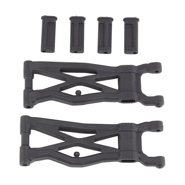 TEAM ASSOCIATED RC10T6.1 FT Rear Suspension Arms, carbon