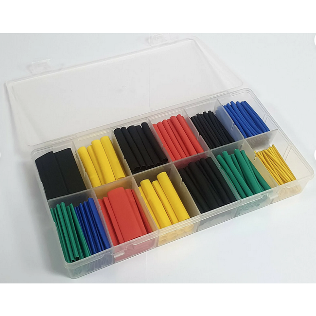 Hobby details heat shrink pack 1/2/3/4/5/6/8/& 10mm   45mm lengths
