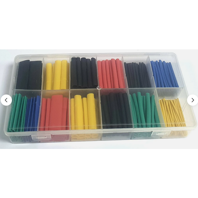 Hobby details heat shrink pack 1/2/3/4/5/6/8/& 10mm   45mm lengths