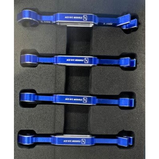 HOBBY DETAILS   Turnbuckle Hex wrench set 3/ 3.2mm , 3.5 / 3.7mm , 4.0 / 5.0mm ,& 5.5 / 6mm