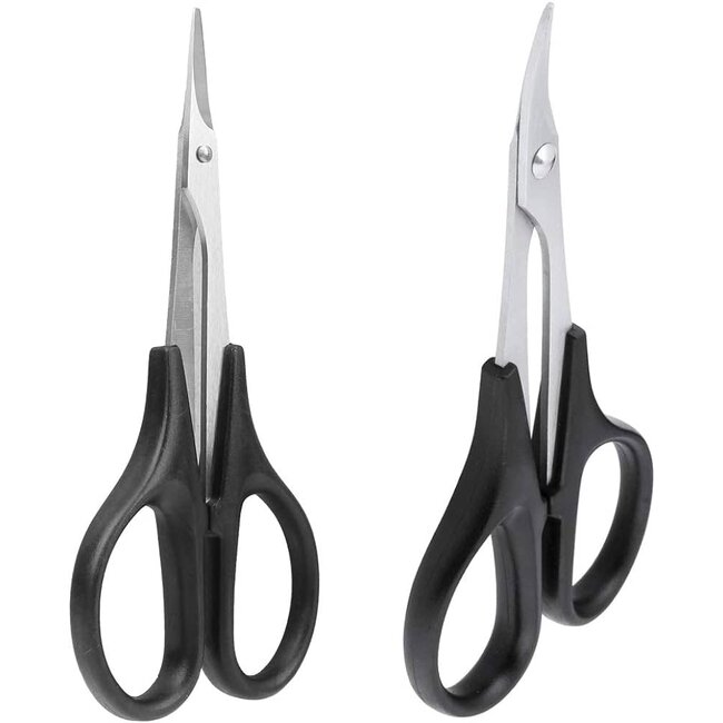 ACE R/C MODELS  Curved & Straight ScissorS for RC Car Body