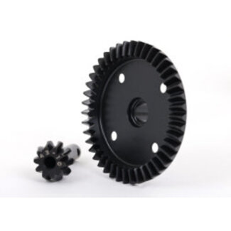 TRAXXAS TRAXXAS SLEDGE Ring gear, differential/ pinion gear, differential (machined) (front or rear)
