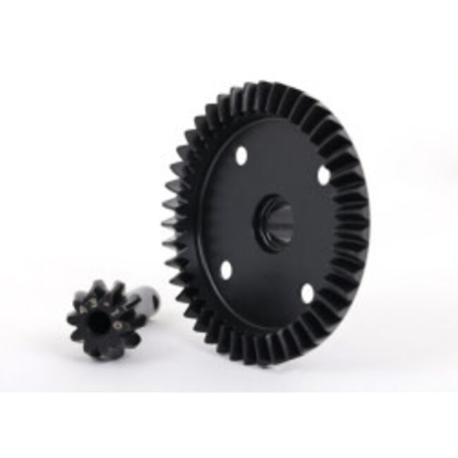 TRAXXAS SLEDGE Ring gear, differential/ pinion gear, differential (machined) (front or rear)