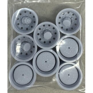 AUSLOWE AUSLOWE Complete tandem axle set 10 stud trailer  1/25  wheels