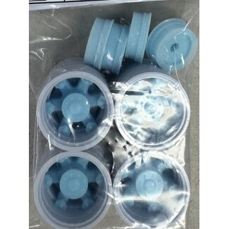 AUSLOWE AUSLOWE Copmlete tandem axle set heavy duty 6 spoke drive 1/24 wheels