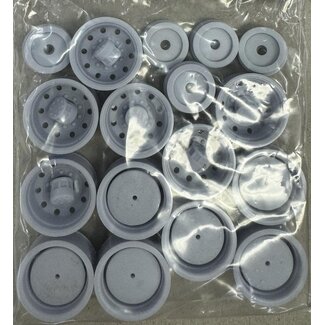 AUSLOWE AUSLOWE Complete tri axle set 10 stud disc drive   1/25  wheels