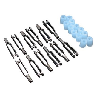 GREAT PLANES Great Planes GPMQ3812 Threaded Clevis 2-56 (12)