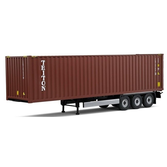 SOLIDO 1:24 Remorque Porte Container