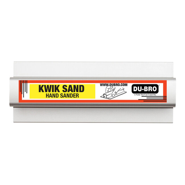 DUBRO KWIK SAND HAND SANDER 22" (55.88cm) x 2.5" (6.35cm) (1 pc per package)