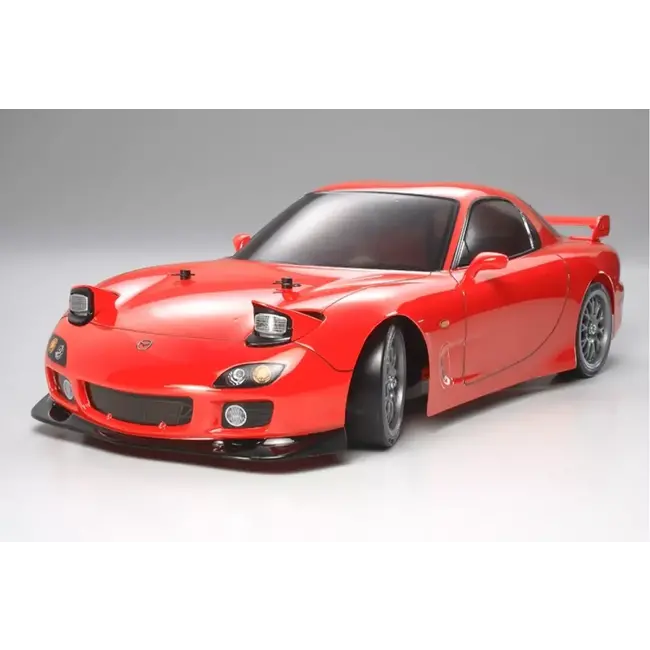 Tamiya 1/10 Mazda RX-7 Unpainted Body Shell with Decals