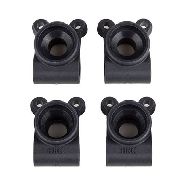 TEAM ASSOCIATED RC10B7 FT Rear Hubs, carbon