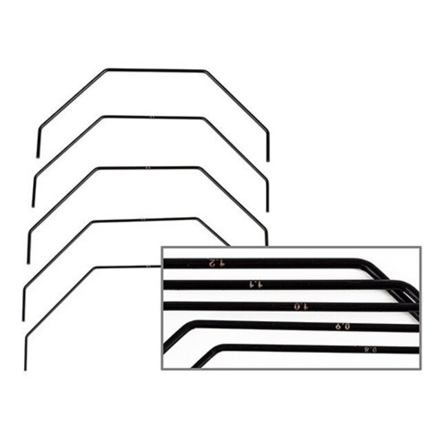 TEAM ASSOCIATED RC10B7 Rear Anti-roll Bar Set