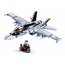 SLUBAN B0928 MODEL BRICKS F/A 18E SUPER BUMBLEBEE 682 PCS AGES 10+ C12