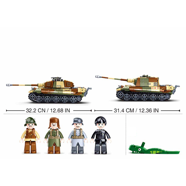 Sluban (Battle of Budapest) Large German Tank 2 in 1