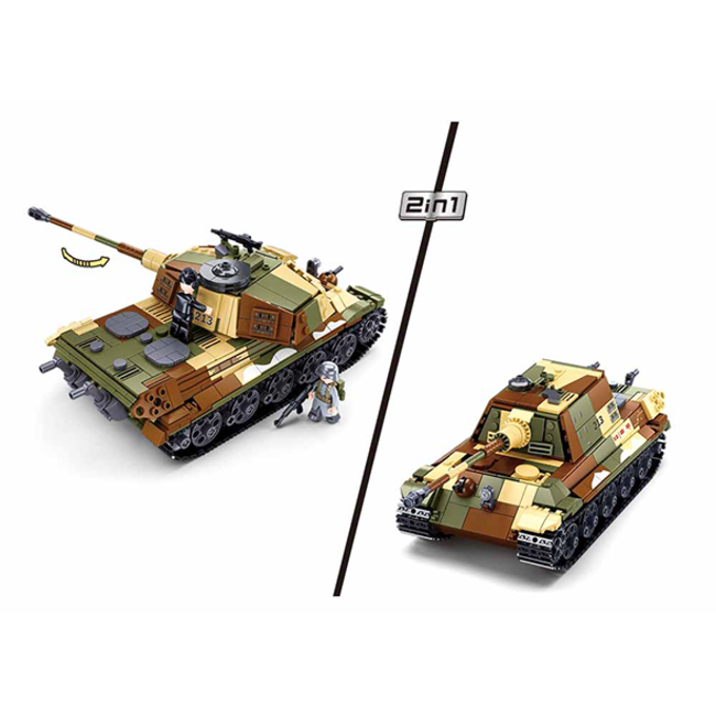 Sluban (Battle of Budapest) Large German Tank 2 in 1