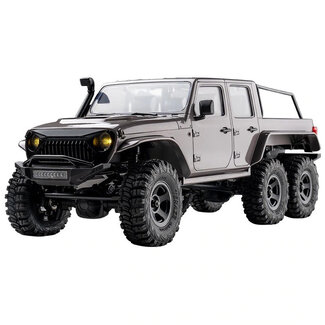 FMS FMS 1/18 CHEYENNE RTR FMS FCX18 1/18 HUMMER EV RTR WHITE    Licensed by General Motors, the FMS 1/18 scale Hummer EV model faithfully replicates the iconic vehicle using the FCX18 series chassis. This detailed model captures the essence of the 1:1 vehicle