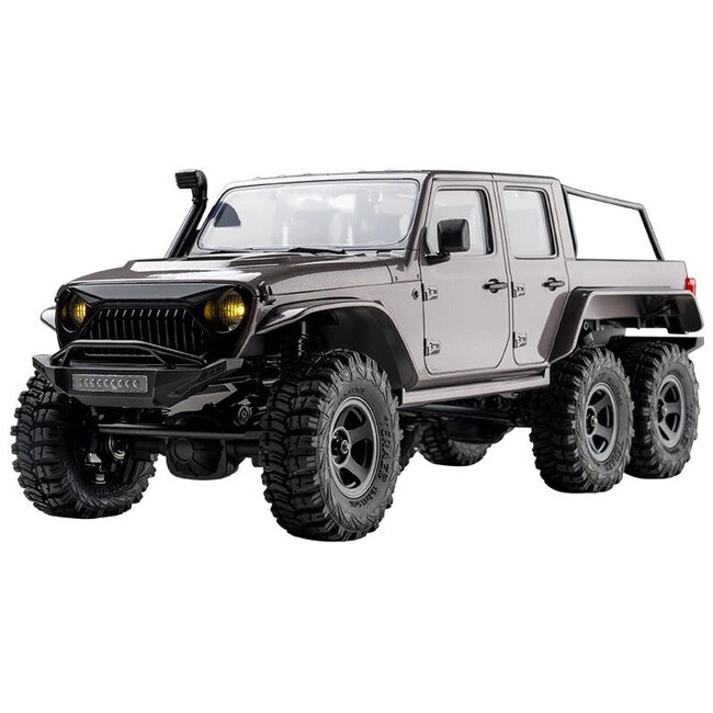 FMS 1/18 CHEYENNE RTR FMS FCX18 1/18 HUMMER EV RTR WHITE    Licensed by General Motors, the FMS 1/18 scale Hummer EV model faithfully replicates the iconic vehicle using the FCX18 series chassis. This detailed model captures the essence of the 1:1 vehicle
