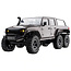 FMS 1/18 CHEYENNE RTR FMS FCX18 1/18 HUMMER EV RTR WHITE    Licensed by General Motors, the FMS 1/18 scale Hummer EV model faithfully replicates the iconic vehicle using the FCX18 series chassis. This detailed model captures the essence of the 1:1 vehicle