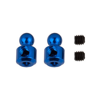 TEAM ASSOCIATED TEAM ASSOCIATED RC10B7 Anti-Roll Bar Hardware Set, blue aluminum