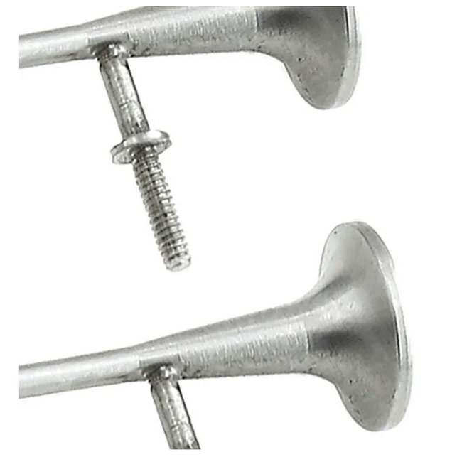 ACE 1/14 48mm TRUCK AIRHORN  ( UNPOLISHED FINISH) 1 PAIR