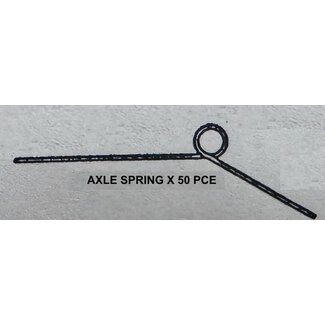 TAMIYA TAMIYA REAR AXLE SPRING HORNET / SUPER HORNET 25 PAIRS  "ORIGINAL TYPE  NO LOOP"