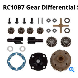 TEAM ASSOCIATED TEAM ASSOCIATED RC10B7 gear differential set 92491
