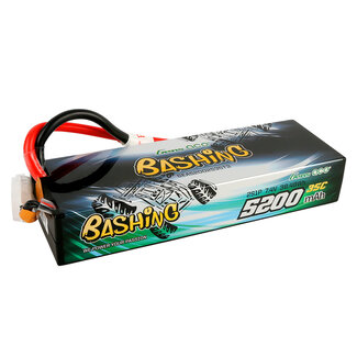 GENS ACE Gens Ace 2S 5200mAh 7.4V 35C Hardcase/Hardwired LiPo Battery (1TO3)