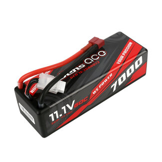 GENS ACE Gens Ace 3S 7000mAh 11.1V 60C Hardcase/Hardwired LiPo Battery (Deans)