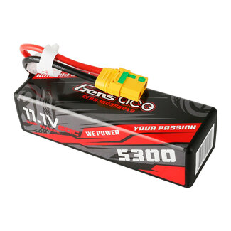 GENS ACE Gens Ace 3S 5300mAh 11.1V 60C Hardcase/Hardwired LiPo Battery (XT90-S)