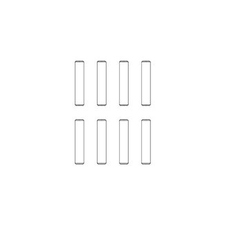 MJX MJX Wheel Hex Pins (8pcs) [M20101]