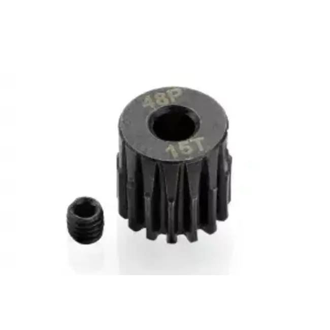 SURPASS 15T 48P PINION Hardened steel construction