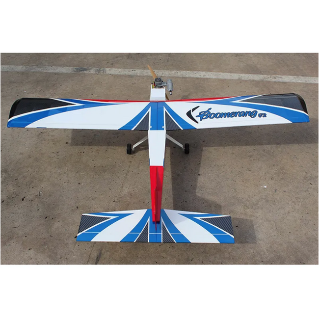 BOOMERANG V3 ARF TRAINER FOR 40/46 2C 10cc gas  WITH OUT RADIO & ENGINE 1.5.5mt span
